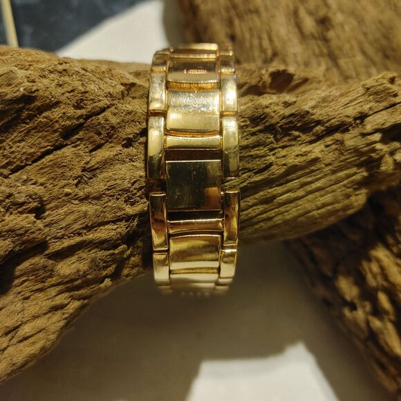 Wristwatch Michael Kors Logo Stainless Steel Rose Gold Watch Crystal Accents main image 11